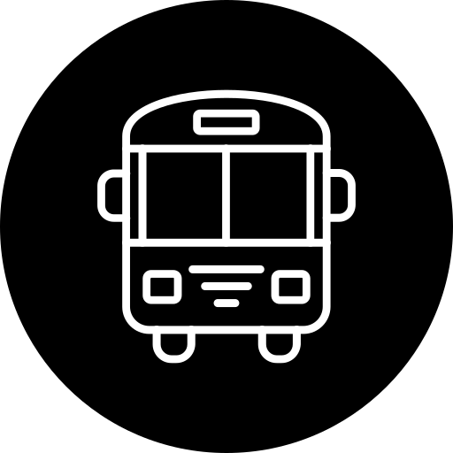 bus Generic Glyph Icône