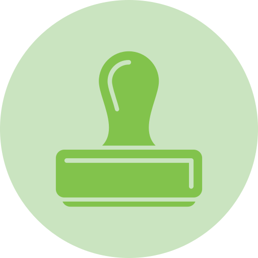 Rubber stamp Generic Flat icon