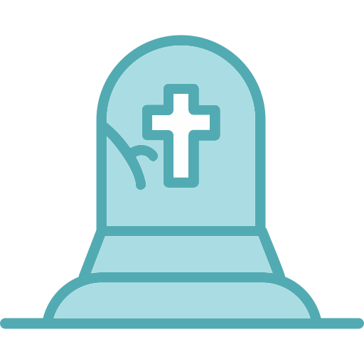 墓石 Generic Blue icon