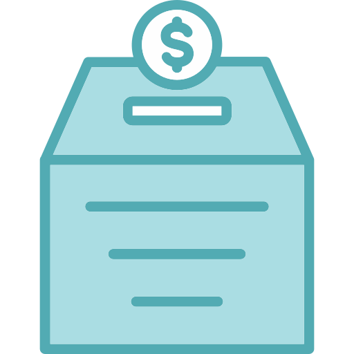 Donation Generic Blue icon