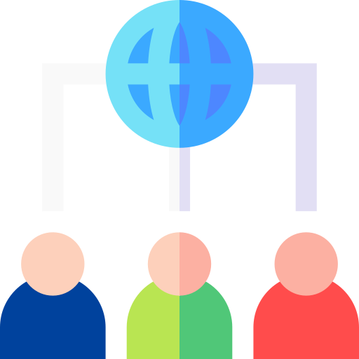 grupo Basic Straight Flat icono