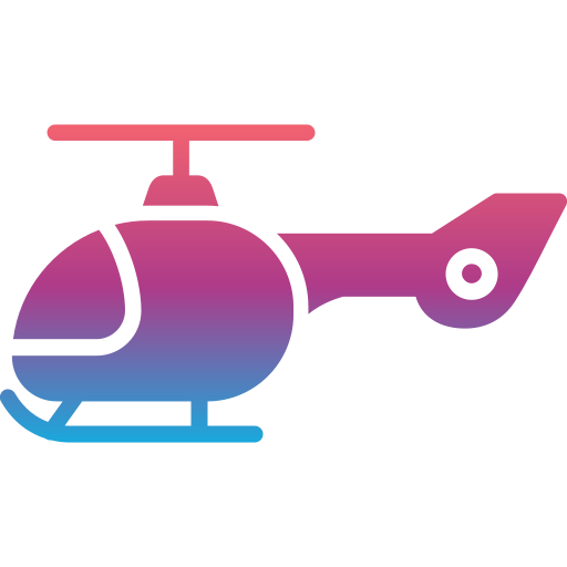 ヘリコプター Generic Flat Gradient icon