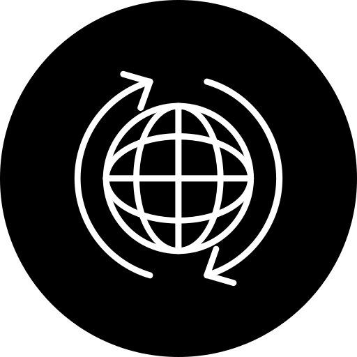 weltweit Generic Glyph icon