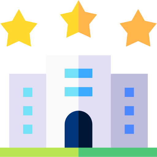Hotel Basic Straight Flat icon