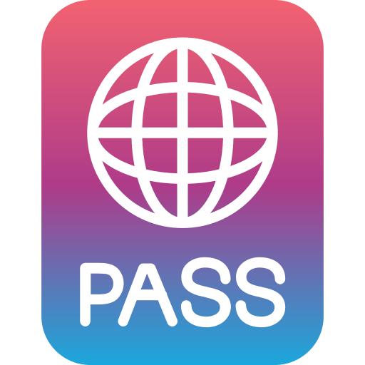 paszport Generic Flat Gradient ikona