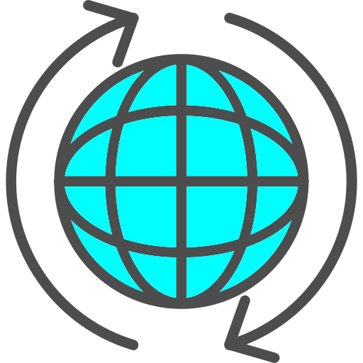 Worldwide Generic Outline Color icon