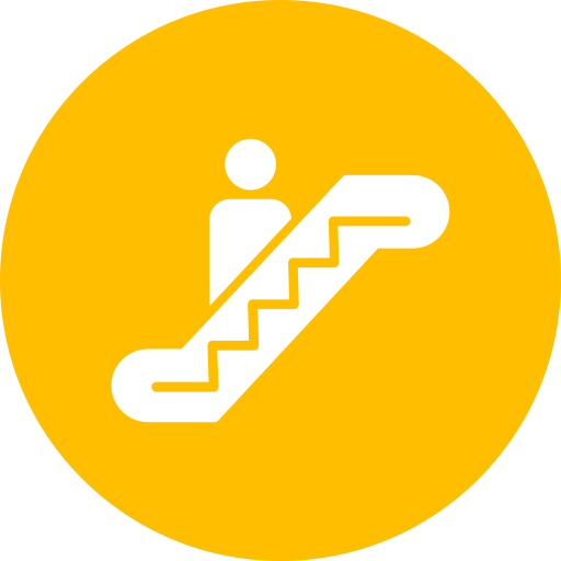 escalera mecánica Generic Mixed icono