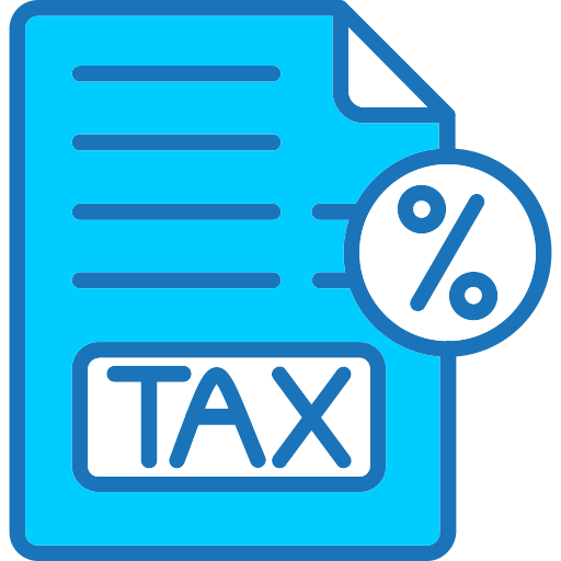 税 Generic Blue icon