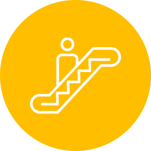 rolltreppe Generic Flat icon