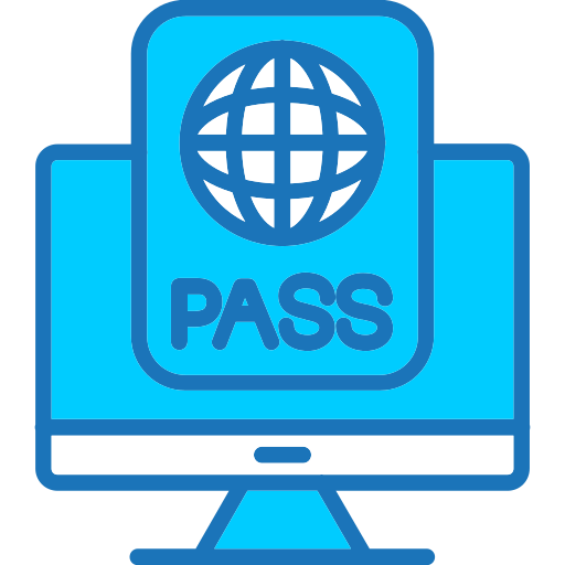 Заграничный пасспорт Generic Blue иконка