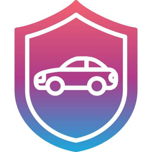 Страхование автомобиля Generic Flat Gradient иконка