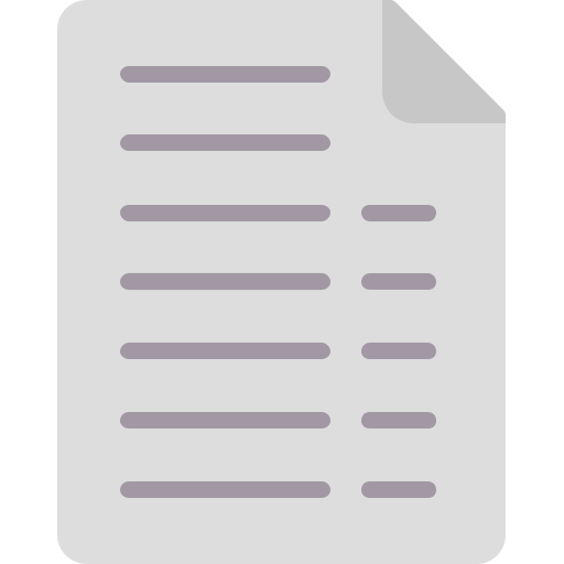 Document Generic Flat icon