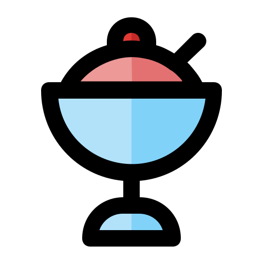 hielo Generic Outline Color icono