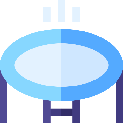 トランポリン Basic Straight Flat icon
