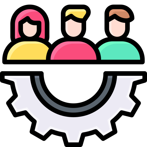 チームワーク Generic Outline Color icon