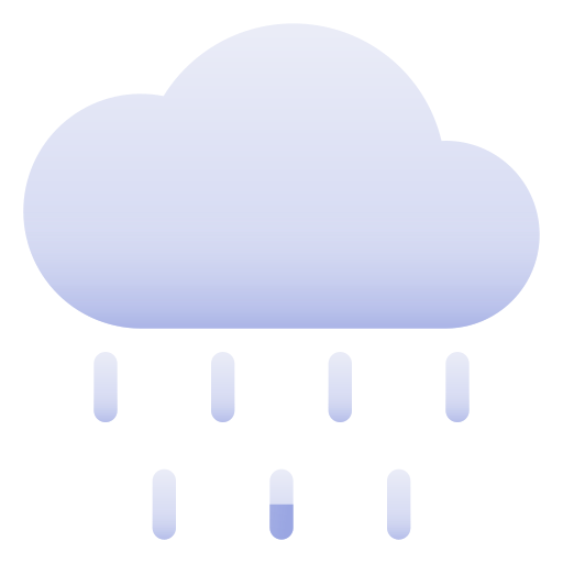 雨の Generic Flat Gradient icon