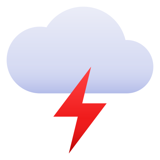 Storm Generic Flat Gradient icon