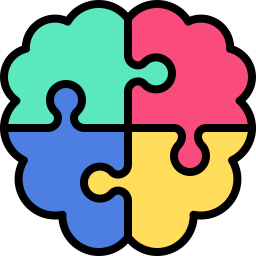 脳 Generic Outline Color icon