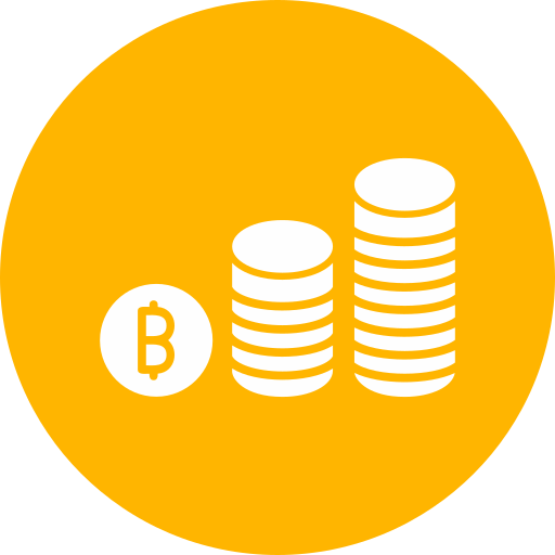 bitcoins Generic Mixed Ícone
