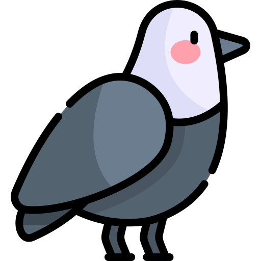 Pigeon Kawaii Lineal color icon