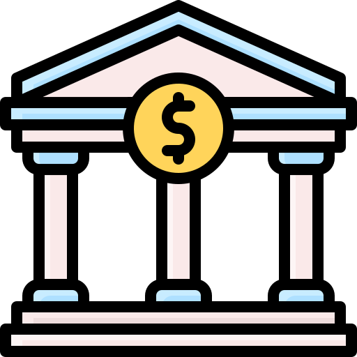 bank Generic Outline Color icoon