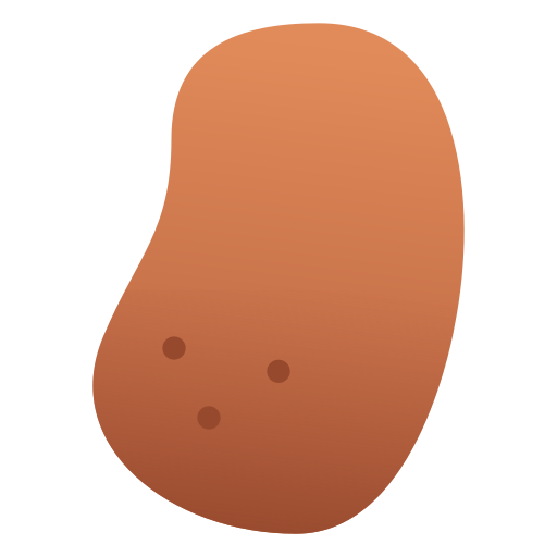 aardappel Generic Flat Gradient icoon