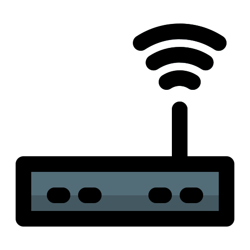 wi-fi Generic Outline Color icon