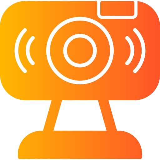 Веб-камера Generic Flat Gradient иконка