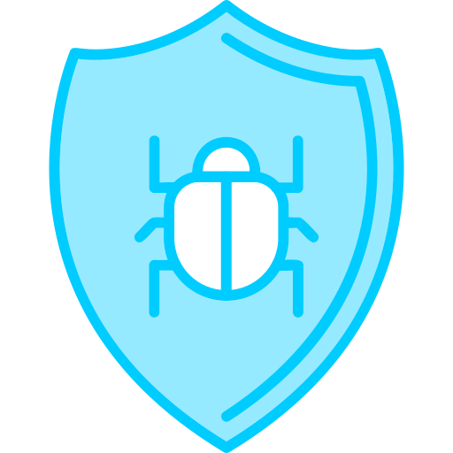 ウイルス対策 Generic Blue icon