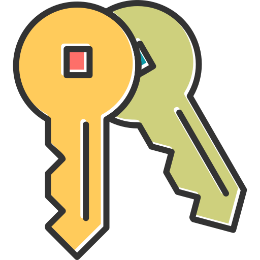 Keys Generic Color Omission icon