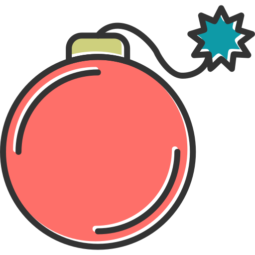Bomb Generic Color Omission icon