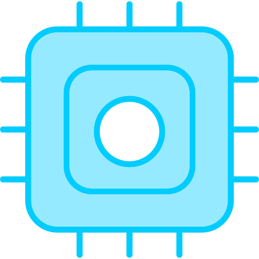 프로세서 Generic Blue icon
