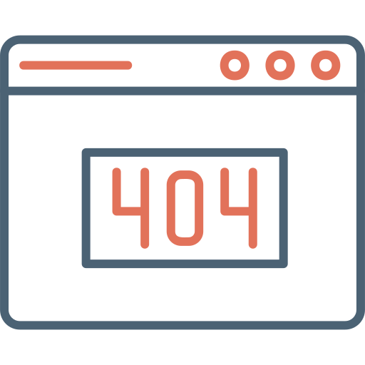 404 fehler Generic Outline Color icon