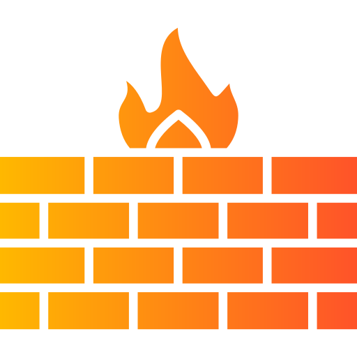 firewall Generic Flat Gradient icoon