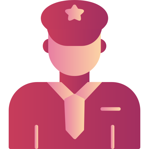Policeman Generic Flat Gradient icon