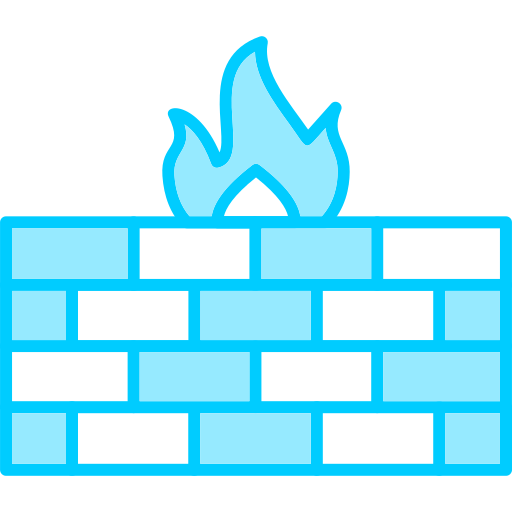 firewall Generic Blue icona