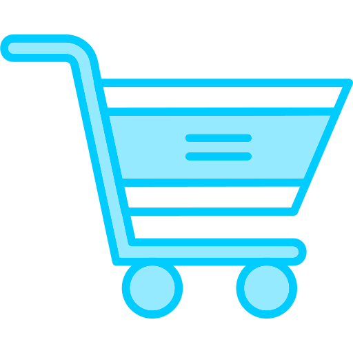 Shopping cart Generic Blue icon