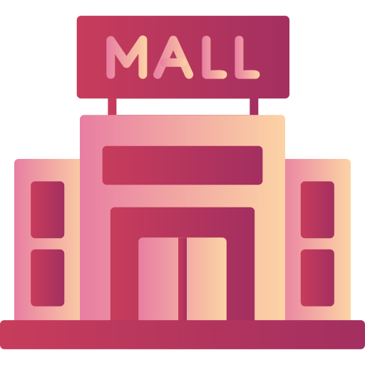 Shopping mall Generic Flat Gradient icon