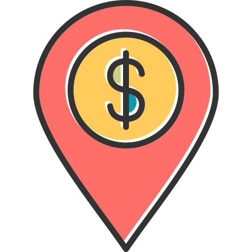 Location Generic Color Omission icon