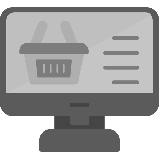 Online shopping Generic Grey icon