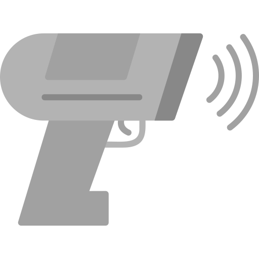 Barcode scanner Generic Grey icon