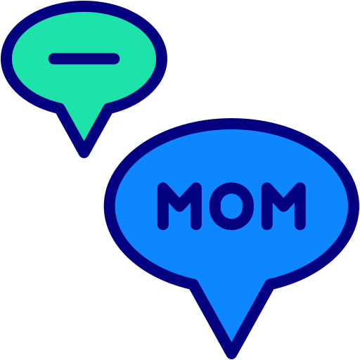 Chat Generic Outline Color icon