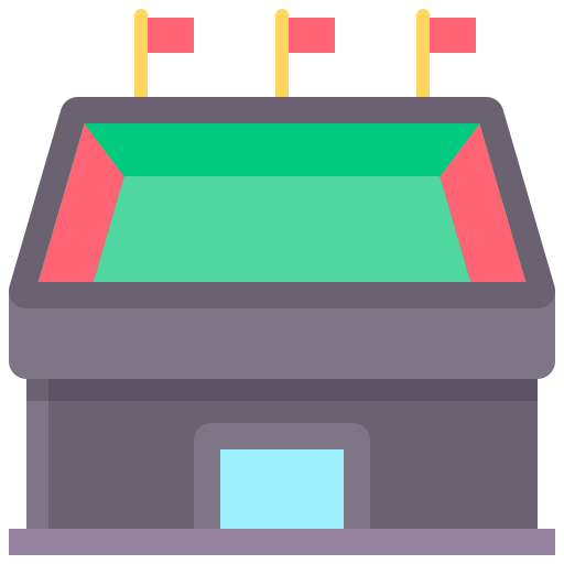Stadium Generic Flat icon