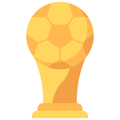 trofeo de futbol Generic Flat icono