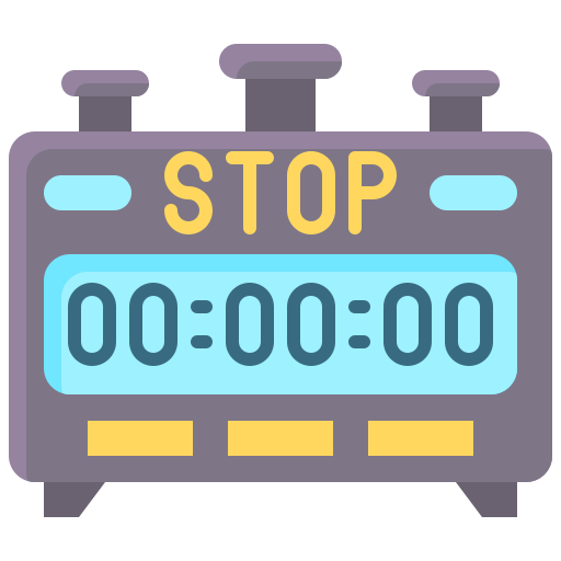 Stopwatch Generic Flat icon