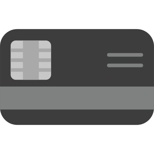 carta di credito Generic Grey icona