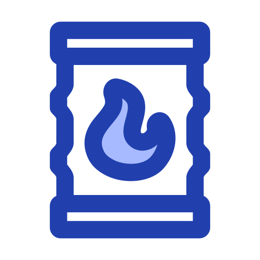 combustible Generic Blue Icône
