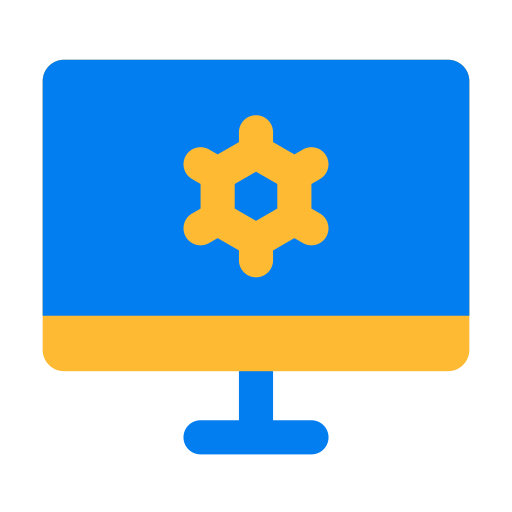 datos de sistema Generic Flat icono