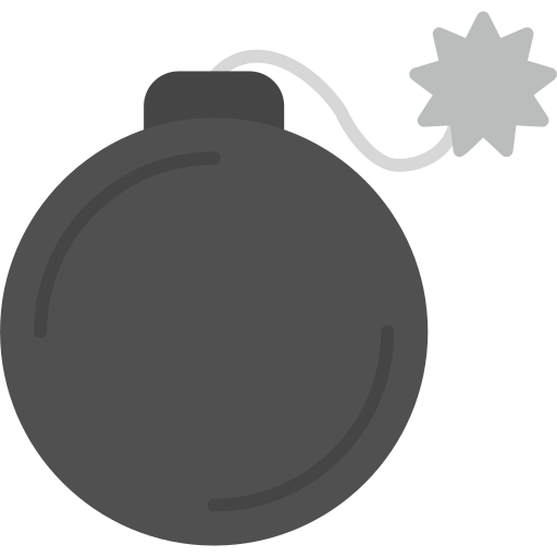 Bomb Generic Grey icon