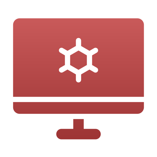 datos de sistema Generic Flat Gradient icono